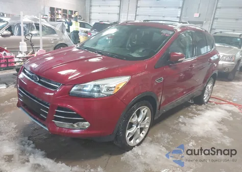 2013 Ford Escape Titanium from USA, damaged, VIN 1FMCU9J90DUD08198